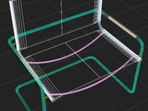 chaise Modèle 3D