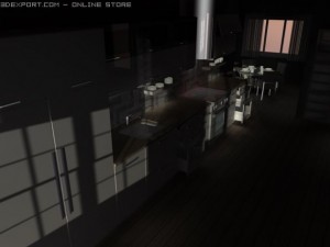 italian kitchen Modèle 3D