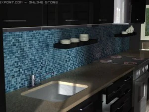 italian kitchen 3D Model