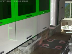 italian kitchen 3D Model