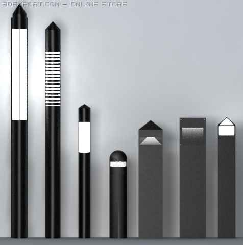 lamps 3D 모델 .c4d .max .obj .3ds .fbx .stl .blend 