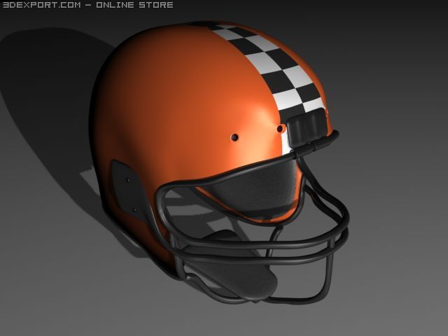 helmet chess 3D Модель .c4d .max .obj .3ds .fbx .stl .blend 