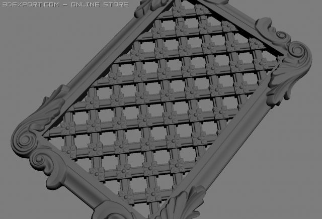 lattice Model 3D .c4d .max .obj .3ds .fbx .stl .blend 