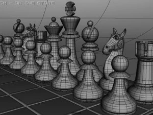 chess 3D Model
