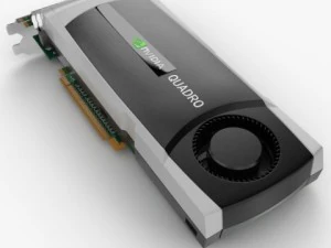 nvidia quadro fx gpu 3D Model