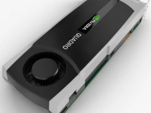 nvidia quadro fx gpu 3D Model