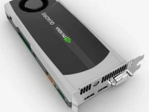 nvidia quadro fx gpu 3D Model