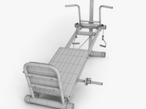 housefit total trainer 3D Модель