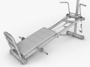 housefit total trainer 3D Модель