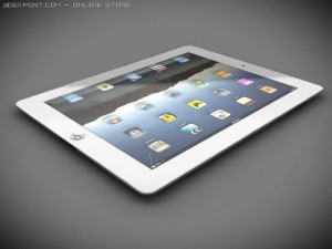 apple ipad2 3Dモデル