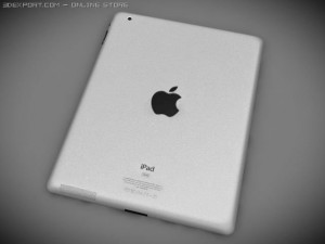 apple ipad2 3Dモデル