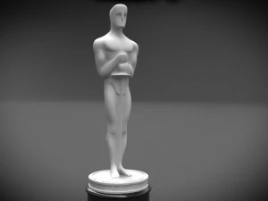 oscar award statuette 3D Model