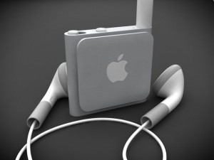 apple ipod shuffle 4g 3D 模型