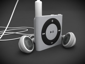 apple ipod shuffle 4g 3D 模型