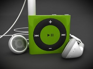 apple ipod shuffle 4g 3D 模型
