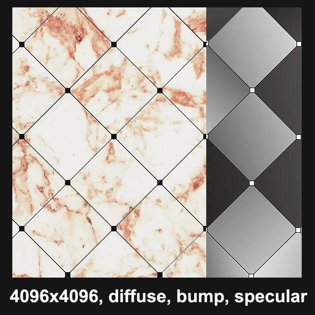 marble floor CG Textures .c4d .max .obj .3ds .fbx .stl .blend 