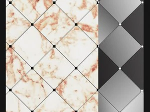 piso de mármore Texturas CG