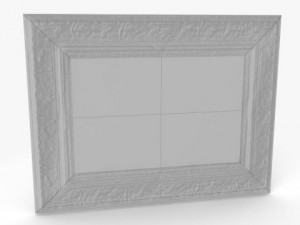 antique painting Modello 3D