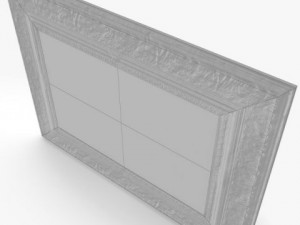 antique painting Modello 3D