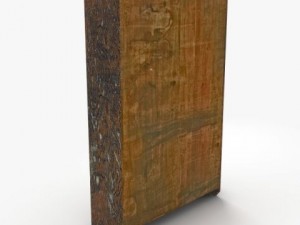 antique bookshelf 3D Model