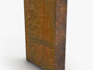 antique bookshelf 3D Model