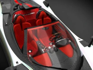 pagani zonda cinque roadster 3D Model
