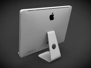 Apple iMac 2011 3D Modell