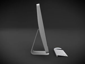 Apple iMac 2011 3D Modell