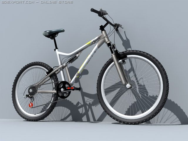 bicycle 3D 模型 .c4d .max .obj .3ds .fbx .stl .blend 