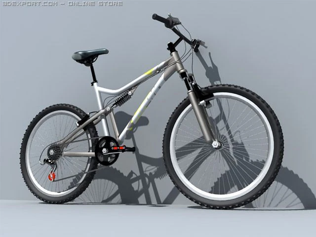bicycle 3D Model .c4d .max .obj .3ds .fbx .stl .blend