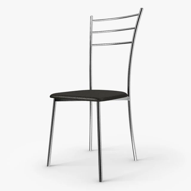 cafe stool 3D Model .c4d .max .obj .3ds .fbx .stl .blend