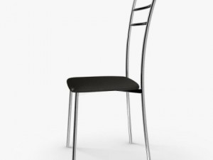 cafe stool 3D 模型