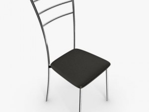 cafe stool 3D 模型