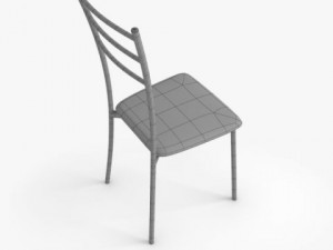 cafe stool 3D 模型