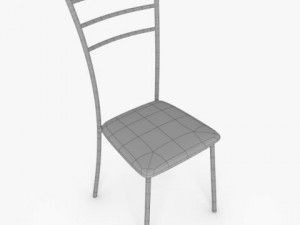 cafe stool 3D 模型