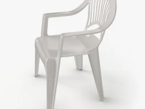 plastic chair 3D Model