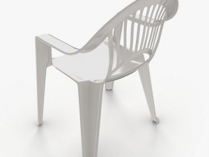 plastic chair 3D Модель