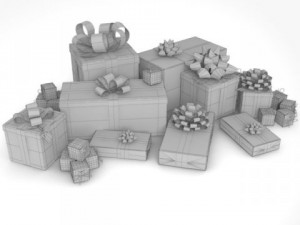 christmas presents Modelo 3D