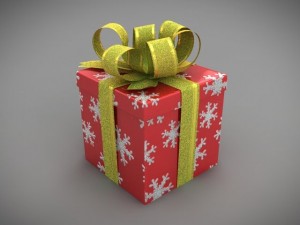 present red 3D Model