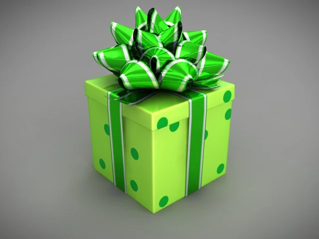 present green 3D Model .c4d .max .obj .3ds .fbx .stl .blend 