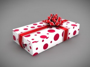 present red circles 3D Модель