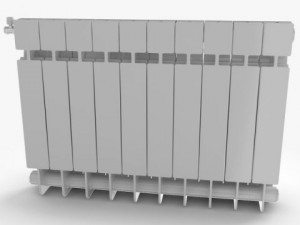 modern radiator 3D Model