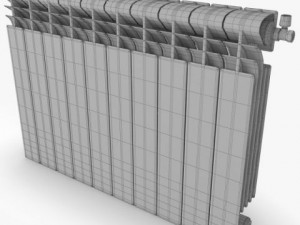 modern radiator 3D Model