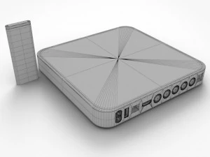 Apple-Heimkino 3D Modell