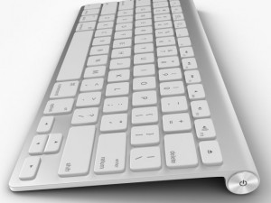 apple keyboard wireless 3D Модель