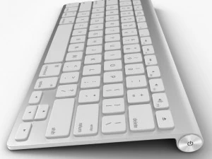 apple keyboard wireless 3D Model