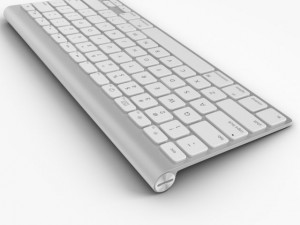 apple keyboard wireless 3D Модель