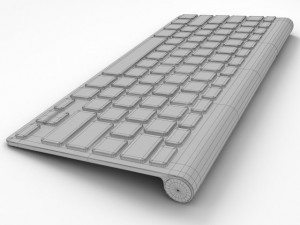 apple keyboard wireless 3D Модель