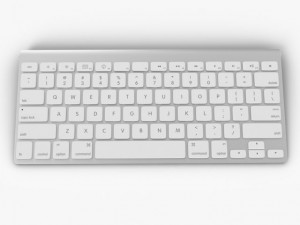 apple keyboard wireless 3D Модель