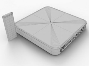 apple tv 3D मॉडल